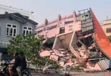 भूकंप ने म्यांमार और थाईलैंड को मारा म्यांमार और थाईलैंड